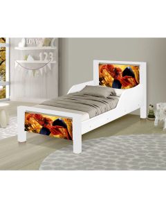 Mini Cama Infantil Adesivada Spider